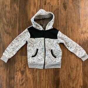 Fleece Lined Zip Up Hoodie